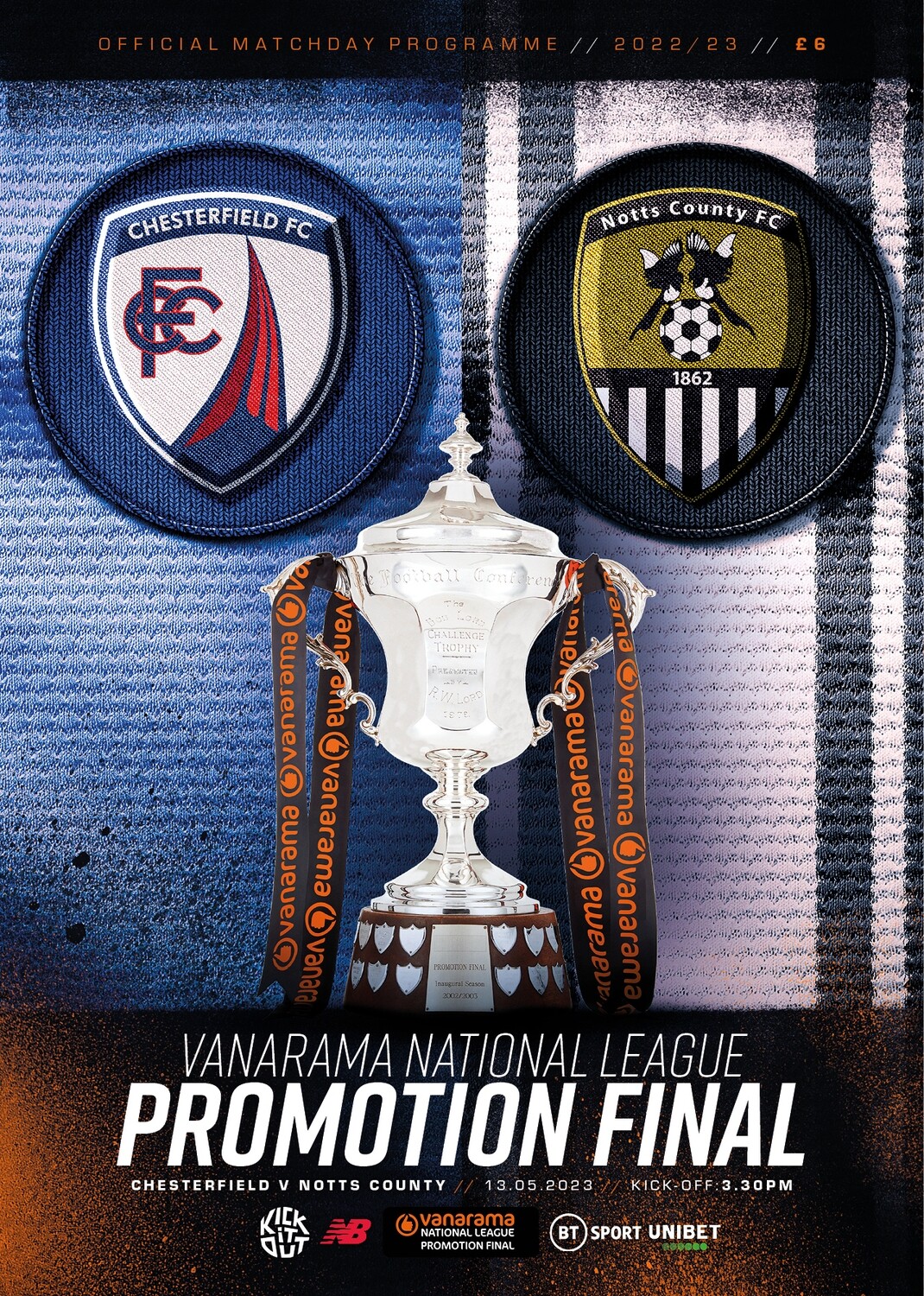 2023 NATIONAL LEAGUE PLAY-OFF FINAL CHESTERFIELD v NOTTS COUNTY